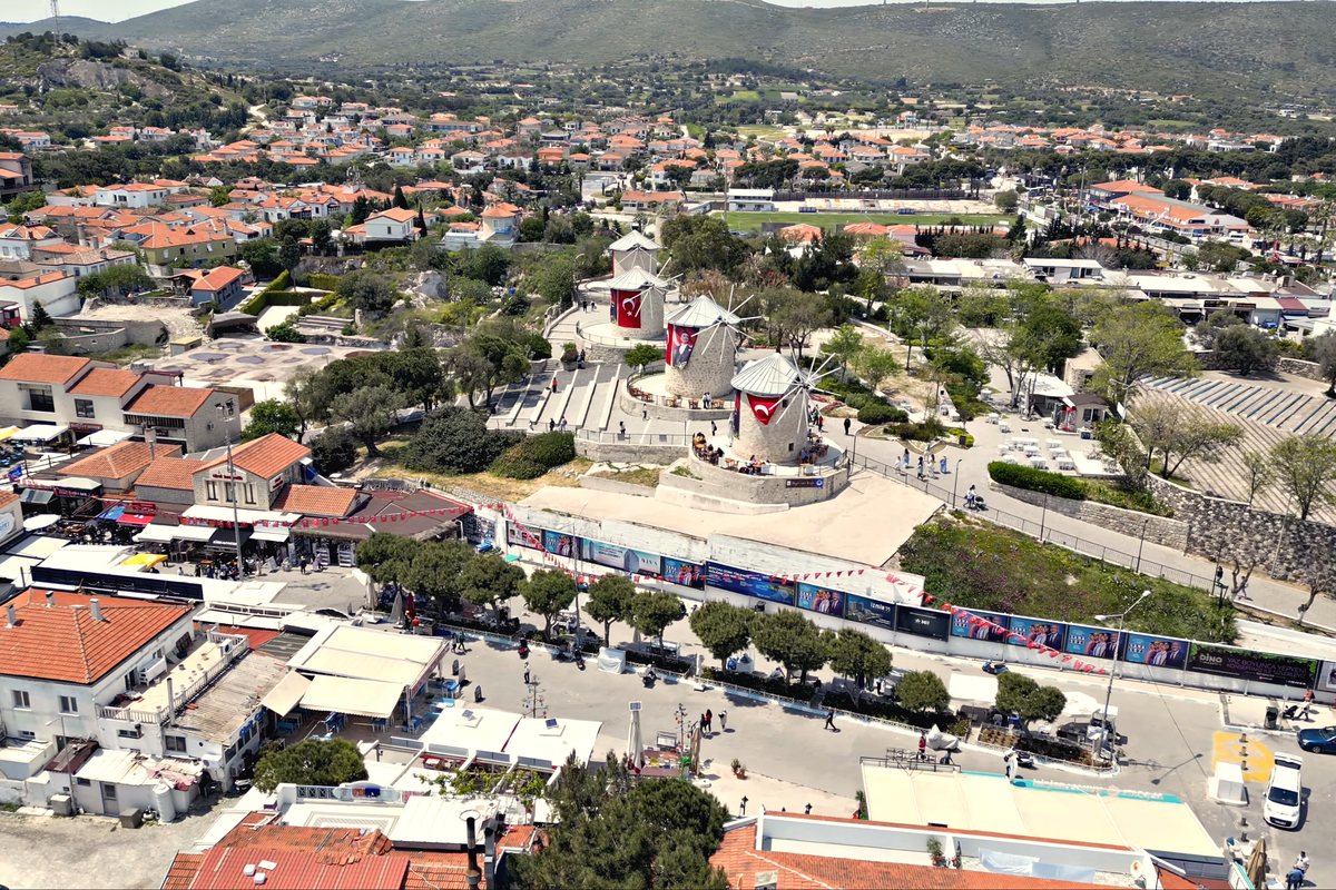 Alaçatı taş ev dokusu