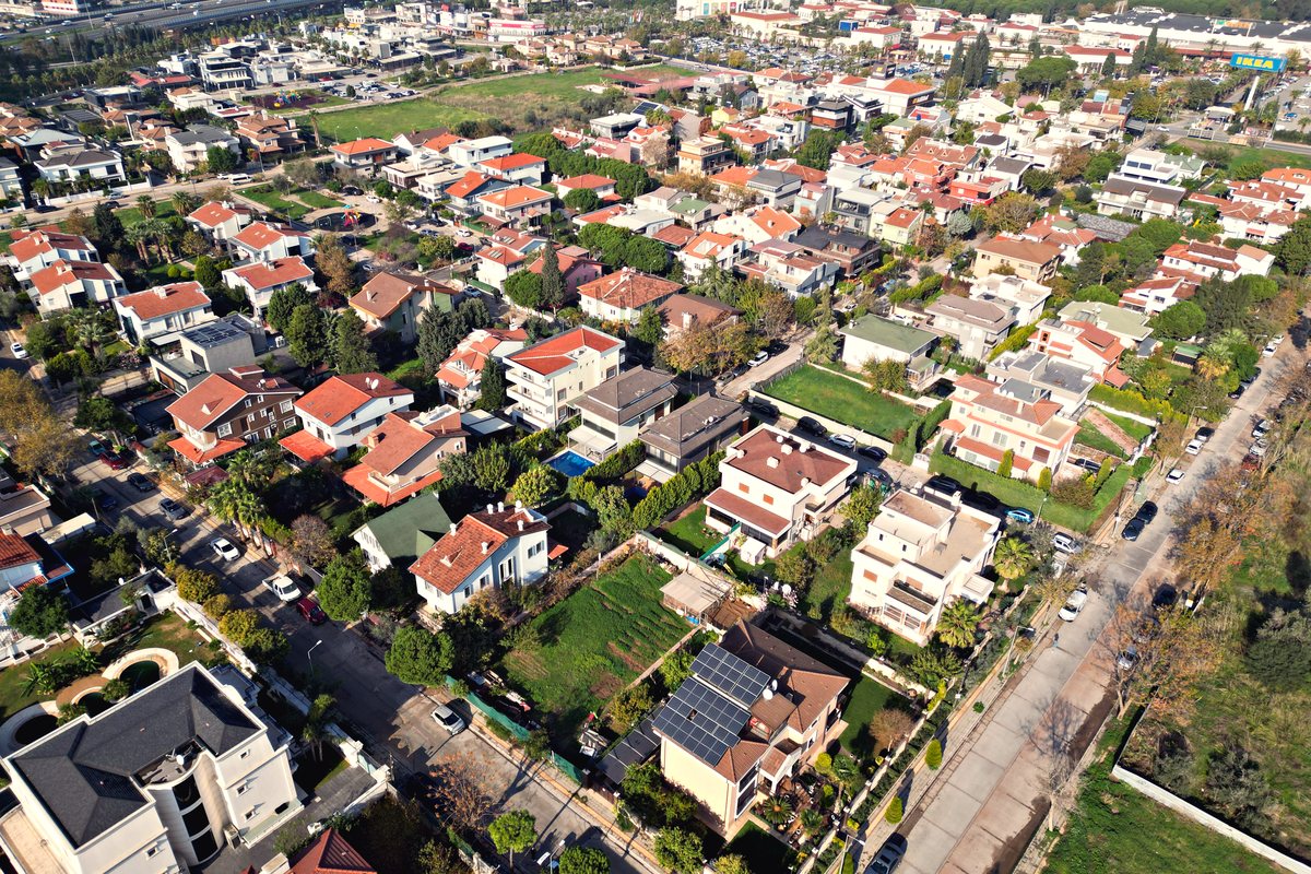 Forum Bornova çevresinde konut dokusu
