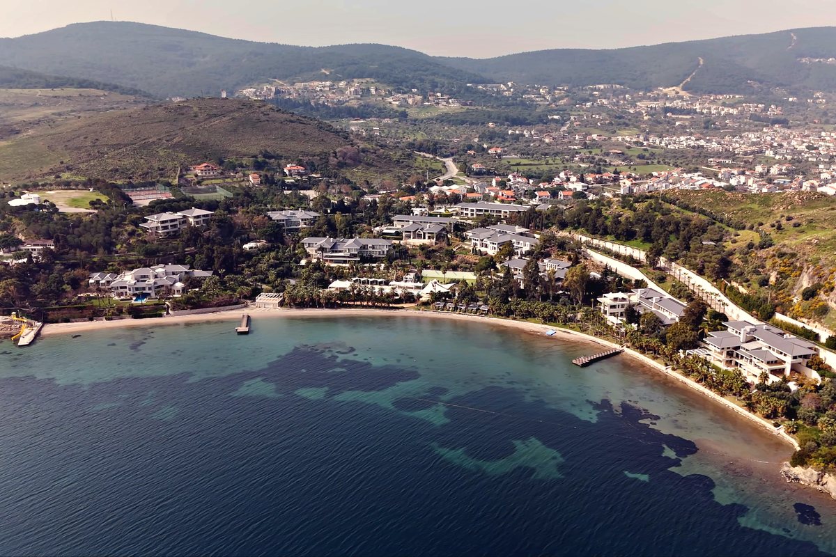 Kekliktepe'den körfez manzarası — Urla
